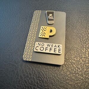 Peets Coffee Pins. Brand new.